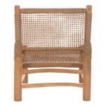 ΚΑΡΕΚΛΑ LONDER HM5986 ΞΥΛΟ TEAK ΣΕ ΦΥΣΙΚΟ ΚΑΙ ΣΥΝΘΕΤΙΚΟ RATTAN 63x77x77Υεκ. - Image 6