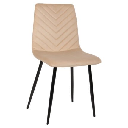 Αγόρασε ΚΑΡΕΚΛΑ LATRELL HM8587.05 ΒΕΛΟΥΔΟ ΕΚΡΟΥ ΜΕ ΜΑΥΡΑ ΜΕΤΑΛΛΙΚΑ ΠΟΔΙΑ 43x54x88Υεκ. σε μοναδική τιμή στο clickforshop.gr