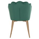 ΚΑΡΕΚΛΑ AVIE HM8737.03 ΒΕΛΟΥΔΟ ΚΥΠΑΡΙΣΣΙ ΜΕ ΜΕΤΑΛΛΙΚΟ ΧΡΥΣΟ ΣΚΕΛΕΤΟ 57.5x57.5x85 εκ. - Image 6