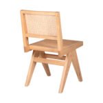 ΚΑΡΕΚΛΑ FREDRIK HM9873 ΞΥΛΟ ΦΡΑΞΙΝΟΥ ΚΑΙ RATTAN ΣΕ ΦΥΣΙΚΟ ΧΡΩΜΑ 45x55,5x83Yεκ. - Image 5