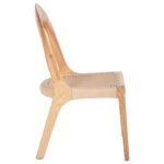 ΚΑΡΕΚΛΑ HM9876 ΞΥΛΟ ΦΡΑΞΙΝΟΣ ΚΑΙ PAPER ROPE 47x52x86,5Υ εκ. - Image 4