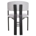 ΚΑΡΕΚΛΑ ZARRA HM9970.02 RUBBERWOOD ΣΕ ΜΑΥΡΟ-ΑΝΟΙΧΤΟ ΓΚΡΙ ΥΦΑΣΜΑ 55,5x59x81,5Υεκ - Image 6