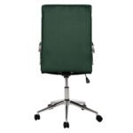 ΚΑΡΕΚΛΑ ΓΡΑΦΕΙΟΥ JOSEF HM1181.03 ΚΥΠΑΡΙΣΣΙ ΒΕΛΟΥΔΟ-INOX ΒΑΣΗ 58x61x105-113Yεκ. - Image 6