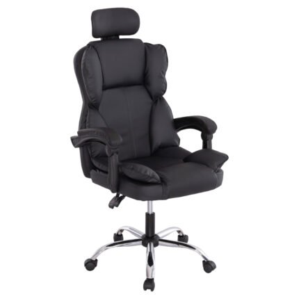 Αγόρασε ΚΑΡΕΚΛΑ ΓΡΑΦΕΙΟΥ OCTAVIUS HM1202 ΜΑΥΡΟ PVC-ΜΕΤΑΛ.ΧΡΩΜΙΟ ΒΑΣΗ 63x73x129Υεκ σε μοναδική τιμή στο clickforshop.gr