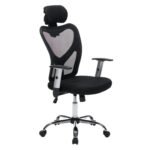 Αγόρασε ΚΑΡΕΚΛΑ ΓΡΑΦΕΙΟΥ CUORE HM1207.01 ΜΑΥΡΟΣ ΣΚΕΛΕΤΟΣ-ΜΑΥΡΟ MESH 63x61x125Υεκ σε μοναδική τιμή στο clickforshop.gr