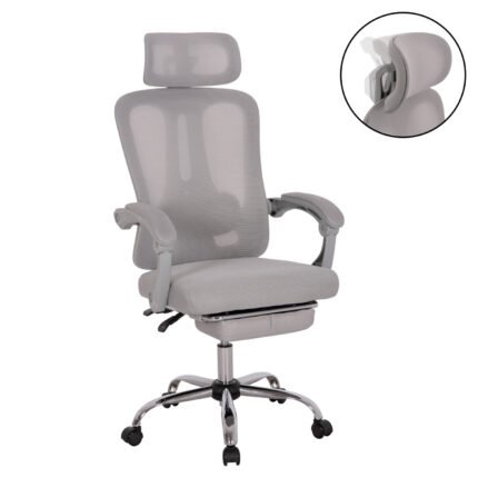 Αγόρασε ΚΑΡΕΚΛΑ ΓΡΑΦΕΙΟΥ BARNET HM18258.02 ΓΚΡΙ MESH-ΓΚΡΙ ΣΚΕΛΕΤΟΣ NYLON 61x62x123Υ σε μοναδική τιμή στο clickforshop.gr