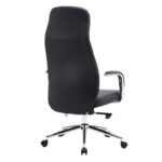 ΚΑΡΕΚΛΑ ΓΡΑΦΕΙΟΥ TEETER HM18355.01 ΜΑΥΡΟ PU ΔΕΡΜΑ--ΒΑΣΗ ΧΡΩΜΙΟΥ 67x66x121Υεκ - Image 5