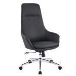 Αγόρασε ΚΑΡΕΚΛΑ ΓΡΑΦΕΙΟΥ BEKKER HM18359.01 ΜΑΥΡΟ PU ΔΕΡΜΑ--ΒΑΣΗ ΧΡΩΜΙΟΥ 67x67x126Υεκ σε μοναδική τιμή στο clickforshop.gr