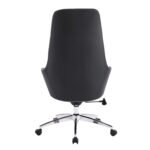 ΚΑΡΕΚΛΑ ΓΡΑΦΕΙΟΥ BEKKER HM18359.01 ΜΑΥΡΟ PU ΔΕΡΜΑ--ΒΑΣΗ ΧΡΩΜΙΟΥ 67x67x126Υεκ - Image 6