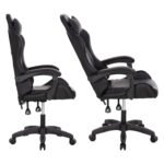 ΚΑΡΕΚΛΑ ΓΡΑΦΕΙΟΥ GAMING MANCER HM1194 ΜΑΥΡΟ PU-ΜΑΥΡΟ ΠΟΛΥΠΡΟΠΥΛΕΝΙΟ 59x69x125Υεκ. - Image 4