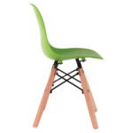 ΚΑΡΕΚΛΑ TWIST KID ΤΜΧ.HM8453.03 ΜΕ ΞΥΛΙΝΑ ΠΟΔΙΑ &ΠΡΑΣΙΝΟ ΚΑΘΙΣΜΑ 30,5Χ33Χ59 ΕΚ - Image 4