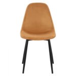 ΚΑΡΕΚΛΑ LEONARDO ΒΕΛΟΥΔΟ ΧΡΥΣΟ ΜΕ ΜΕΤΑΛΛΙΚΑ ΠΟΔΙΑ 45x47x87Υ εκ. HM00100.09 - Image 3