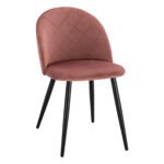 Αγόρασε ΚΑΡΕΚΛΑ ODED ΜΕ ΜΕΤΑΛΛΙΚΑ ΜΑΥΡΑ ΠΟΔΙΑ & ΒΕΛΟΥΔΟ ΣΑΠΙΟ ΜΗΛΟ HM8731.12 49x57x79Υ εκ. σε μοναδική τιμή στο clickforshop.gr