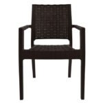 ΠΟΛΥΘΡΟΝΑ ΠΟΛΥΠΡΟΠΥΛΕΝΙΟΥ ΒΑΡΕΩΣ ΤΥΠΟΥ KAGANU DARK BROWN HM5134.09 57x55,5x89 εκ. - Image 3