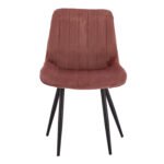 ΚΑΡΕΚΛΑ CHASE ΜΕ ΣΑΠΙΟ ΜΗΛΟ ΒΕΛΟΥΔΟ & ΜΑΥΡΟ ΜΕΤΑΛΛΙΚΟ ΣΚΕΛΕΤΟ HM8725.02 50x57x82Υ εκ. - Image 3