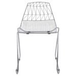 ΚΑΡΕΚΛΑ ΜΕΤΑΛΛΙΚΗ ΑΣΗΜΙ ICARUS HM8010.10 54x57x79cm - Image 3