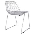 ΚΑΡΕΚΛΑ ΜΕΤΑΛΛΙΚΗ ΑΣΗΜΙ ICARUS HM8010.10 54x57x79cm - Image 5