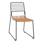 Αγόρασε ΚΑΡΕΚΛΑ ΜΕΤΑΛΛΙΚΗ ALLEGRA HM5694 ΜΕ WICKER ΜΠΕΖ 51x54x83Υ εκ. σε μοναδική τιμή στο clickforshop.gr