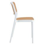 ΚΑΡΕΚΛΑ ΠΟΛΥΠΡΟΠΥΛΕΝΙΟΥ MEKO HM5934.01 ΛΕΥΚΗ ΜΕ ΜΠΕΖ ΨΑΘΑ 51x52x80Υεκ. - Image 4