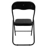 ΚΑΡΕΚΛΑ ΠΤΥΣΣΟΜΕΝΗ PADMA PU ΜΑΥΡΗ HM0044 38X47X82Y ΕΚ. - Image 5