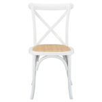 ΚΑΡΕΚΛΑ OWEN ΣΤΟΙΒΑΖΟΜΕΝΗ ΞΥΛΙΝΗ ΑΠΟ ΟΞΙΑ ΛΕΥΚΟ ΧΡΩΜΑ ΜΕ ΧΙΑΣΤΙ ΠΛΑΤΗ HM8575.14 48x53x90 cm - Image 3