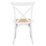 ΚΑΡΕΚΛΑ OWEN ΣΤΟΙΒΑΖΟΜΕΝΗ ΞΥΛΙΝΗ ΑΠΟ ΟΞΙΑ ΛΕΥΚΟ ΧΡΩΜΑ ΜΕ ΧΙΑΣΤΙ ΠΛΑΤΗ HM8575.14 48x53x90 cm - Image 5