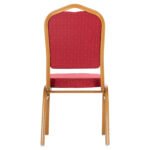 ΚΑΡΕΚΛΑ ΜΕΤΑΛΛΙΚΗ ΣΥΝΕΔΡΙΟΥ CATERING HILTON- ΜΠΟΡΝΤΟ ΥΦΑΣΜΑ HM0054.21 44x66x92,5Yεκ. - Image 6