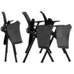 ΚΑΡΕΚΛΑ ΣΥΝΕΔΡΙΟΥ ΜΕ ΑΝΑΛΟΓΙΟ SUPERIOR ΜΑΥΡΗ HM1168.01 64x55x82 εκ. - Image 4