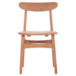 ΚΑΡΕΚΛΑ ΤΡΑΠΕΖΑΡΙΑΣ ΕΞ.ΧΩΡΟΥ ROBBIE HM18115 ΞΥΛΟ TEAK--ΦΥΣΙΚΟ 48x51x82Υεκ. - Image 3