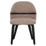 ΚΑΡΕΚΛΑ ΤΡΑΠΕΖΑΡΙΑΣ DEKKER HM18249.03 PLYWOOD ΜΑΥΡΟ--ΥΦΑΣΜΑ ΚΑΦΕ 50x60x80Υεκ. - Image 3