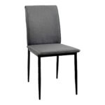 Αγόρασε ΚΑΡΕΚΛΑ ΤΡΑΠΕΖΑΡΙΑΣ PERKY HM18347.01 ΓΚΡΙ ΥΦΑΣΜΑ-ΜΕΤΑΛ. ΠΟΔΙΑ ΜΑΥΡΑ 42x58x89