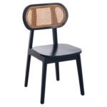 Αγόρασε ΚΑΡΕΚΛΑ ΤΡΑΠΕΖΑΡΙΑΣ SEBBO HM6388.02 ΞΥΛΟ TEAK ΜΑΥΡΟ & ΣΥΝΘ.RATTAN 50x49x86