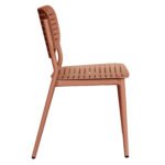 ΚΑΡΕΚΛΑ ΤΡΑΠΕΖΑΡΙΑΣ HILLIARD HM6645.08 ΑΛΟΥΜΙΝΙΟ ΣΕ TERRACOTTA 46x54x78Υεκ - Image 4