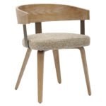 Αγόρασε ΚΑΡΕΚΛΑ ΤΡΑΠΕΖΑΡΙΑΣ GALLEY HM9981.01 ΞΥΛΙΝΟΣ ΣΚΕΛΕΤΟΣ-ΜΠΕΖ ΥΦΑΣΜΑ 55