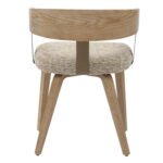 ΚΑΡΕΚΛΑ ΤΡΑΠΕΖΑΡΙΑΣ GALLEY HM9981.01 ΞΥΛΙΝΟΣ ΣΚΕΛΕΤΟΣ-ΜΠΕΖ ΥΦΑΣΜΑ 55,5x53,5x70Υεκ - Image 6