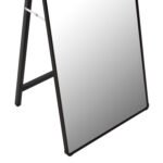 ΚΑΘΡΕΠΤΗΣ ΔΑΠΕΔΟΥ JOELY HM9578.01 ΣΚΕΛΕΤΟΣ ΑΛΟΥΜΙΝΙΟΥ ΣΕ ΜΑΥΡΟ ΧΡΩΜΑ 40x31x160Υεκ. - Image 6