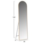 ΚΑΘΡΕΠΤΗΣ ΔΑΠΕΔΟΥ JOELY HM9578.30 ΣΚΕΛΕΤΟΣ ΑΛΟΥΜΙΝΙΟΥ ΣΕ ΧΡΥΣΟ ΧΡΩΜΑ 40x31x160Υεκ. - Image 2
