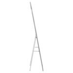 ΚΑΘΡΕΠΤΗΣ ΔΑΠΕΔΟΥ JOELY HM9578.40 ΣΚΕΛΕΤΟΣ ΑΛΟΥΜΙΝΙΟΥ ΣΕ ΑΣΗΜΙ ΧΡΩΜΑ 40x31x160Υεκ. - Image 3