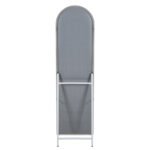 ΚΑΘΡΕΠΤΗΣ ΔΑΠΕΔΟΥ JOELY HM9578.40 ΣΚΕΛΕΤΟΣ ΑΛΟΥΜΙΝΙΟΥ ΣΕ ΑΣΗΜΙ ΧΡΩΜΑ 40x31x160Υεκ. - Image 4