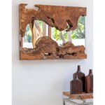 ΚΑΘΡΕΠΤΗΣ HM9361 ΑΠΟ ΜΑΣΙΦ ΞΥΛΟ ΤEAK ΦΥΣΙΚΟ 62X62X5ΕΚ. - Image 3