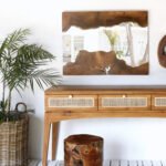 ΚΑΘΡΕΠΤΗΣ HM9363 ΑΠΟ ΜΑΣΙΦ ΞΥΛΟ ΤEAK ΦΥΣΙΚΟ 140X80YΕΚ. - Image 3