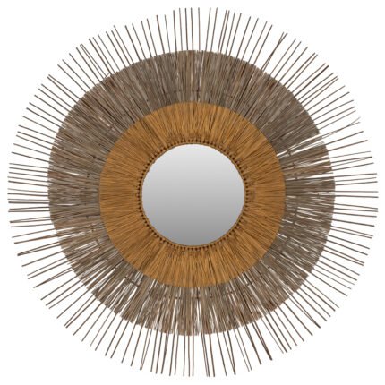 Αγόρασε ΚΑΘΡΕΠΤΗΣ ΜΕ ΠΛΑΙΣΙΟ MENDONG GRASS Φ105εκ ΣΕ ΧΡΩΜΑ ΦΥΣΙΚΟ ΧΡΥΣΟ HM7798 σε μοναδική τιμή στο clickforshop.gr