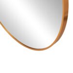 ΚΑΘΡΕΠΤΗΣ ΤΟΙΧΟΥ ΣΕΙΡΑ ARCHER HM4498.30 ΠΛΑΙΣΙΟ ΣΤΡΟΓΓΥΛΟ ΑΛΟΥΜΙΝΙΟΥ ΧΡΥΣΟ Φ80εκ - Image 5