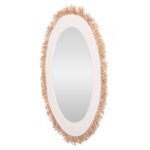 ΚΑΘΡΕΠΤΗΣ ΤΟΙΧΟΥ ΣΕΙΡΑ SANTORINI HM4528 MDF ΥΠΟΛΕΥΚΟ-ΔΙΑΚΟΣΜΗΣΗ ΣΕ ΜΠΕΖ 60x2x80Υεκ. - Image 3