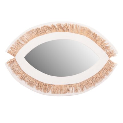 Αγόρασε ΚΑΘΡΕΠΤΗΣ ΤΟΙΧΟΥ ΣΕΙΡΑ SANTORINI HM4529 MDF ΥΠΟΛΕΥΚΟ-ΔΙΑΚΟΣΜΗΣΗ ΣΕ ΜΠΕΖ 81x1