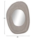 ΚΑΘΡΕΠΤΗΣ ΤΟΙΧΟΥ RIFFE HM4695.03 FIBER CEMENT ΓΚΡΙ 60x13x85Υεκ. - Image 2