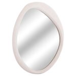 ΚΑΘΡΕΠΤΗΣ ΤΟΙΧΟΥ ΟΒΑΛ ΣΕΙΡΑ SANTORINI HM4514 MDF ΣΕ ΥΠΟΛΕΥΚΟ 48x3,2x60Υεκ - Image 3