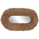 ΚΑΘΡΕΠΤΗΣ ΤΟΙΧΟΥ ΟΒΑΛ HM4711 ΠΛΑΙΣΙΟ ΙΝΕΣ ΣΙΖΑΛ ΣΕ ΧΡΩΜΑ ΦΥΣΙΚΟ 95x60x15(πάχος)εκ. - Image 3