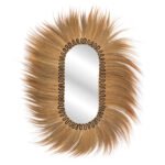 Αγόρασε ΚΑΘΡΕΠΤΗΣ ΤΟΙΧΟΥ ΟΒΑΛ ΙΝΕΣ RAYUNG GRASS ΣΕ ΧΡΩΜΑ ΦΥΣΙΚΟ ΜΑΥΡΟ 110x5x160Yεκ.HM7803 σε μοναδική τιμή στο clickforshop.gr