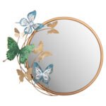 Αγόρασε ΚΑΘΡΕΠΤΗΣ ΤΟΙΧΟΥ ΣΤΡΟΓΓΥΛΟΣ ΗΜ4213 ΜΕΤΑΛΛΟ ΣΕ ΧΡΥΣΟ-ΠΡΑΣΙΝΟ-ΜΠΛΕ 62x6